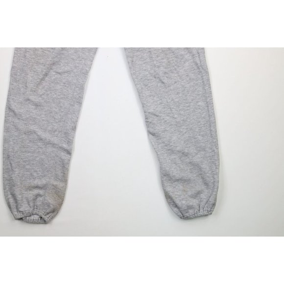 Vintage 70s Streetwear Mens Large Blank Gusseted Triblend Sweatpants Joggers USA - Picture 4 of 15